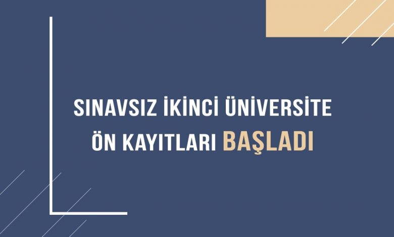 Atatürk Üniversitesi İkinci Üniversite Kayıtları Başladı