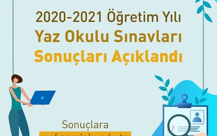 2021 Yaz Okulu Sonuçları